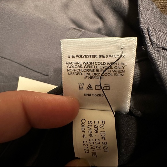 Express size 4R gray supersoft twill dress pants curvy skinny high rise - Picture 12 of 13